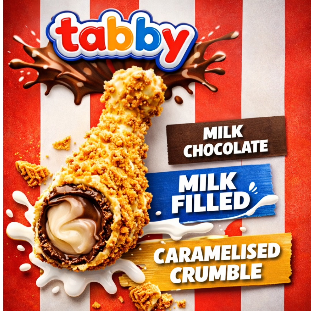 Tabby's Chicken Crunch Chocolate – Milk Filled
